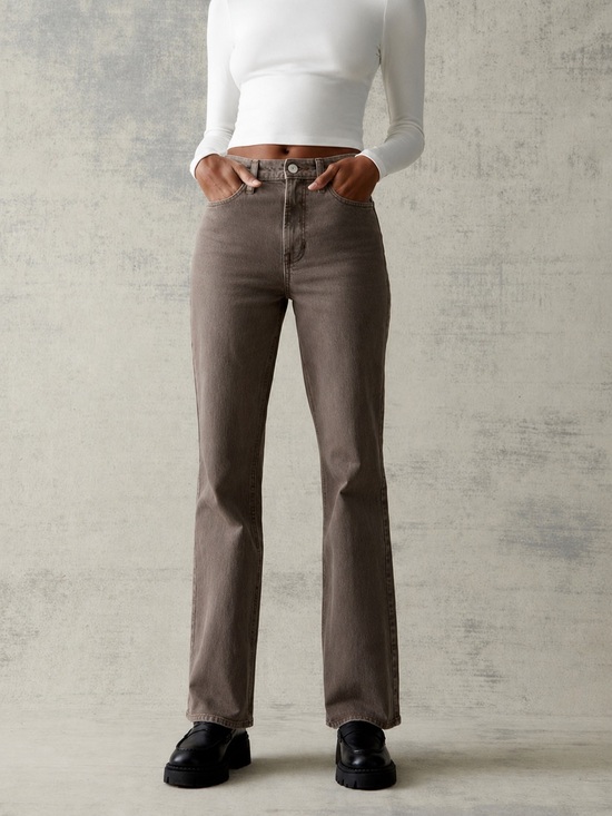 PacSun Denim - PacSun High Rise Bootcut Jeans Brown Garment Dyed Women’s Size 25 25x31 NWOT